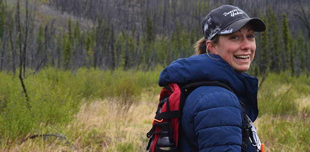 Anne-Gaëlle Michon a passé quelques années au Yukon avant de rentrer en France en 2017. De son passage au territoire, elle laisse un groupe Facebook actif : Francophones du Yukon. Photo : fournie.  