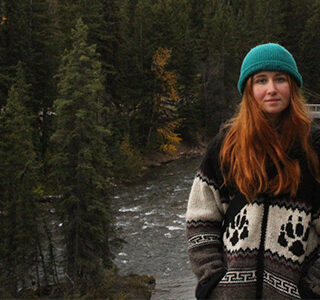 Camille Boyer adore être dans la nature. Son arrivée au Yukon lui donne l’occasion de découvrir de nouveaux espaces. — Photo : fournie