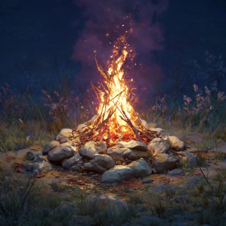 Singles Campfire & Games