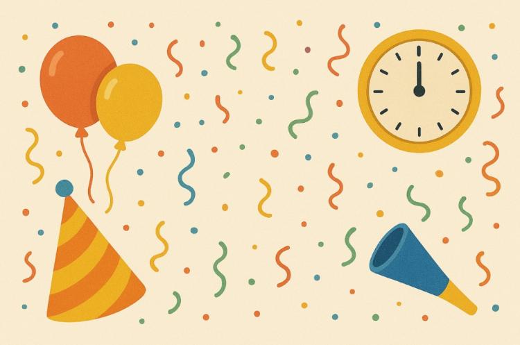 Noon Years Eve Party