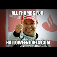 ALL THUMBS FOR HALLOWEENJOKES.COM