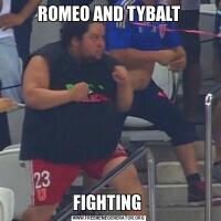 ROMEO AND TYBALTFIGHTING 