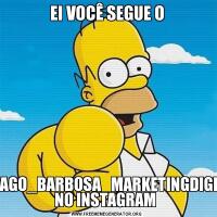 EI VOCÊ SEGUE O@TIAGO_BARBOSA_MARKETINGDIGITAL NO INSTAGRAM 