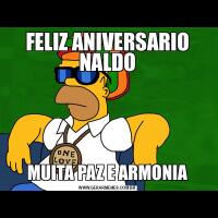 FELIZ ANIVERSARIO NALDOMUITA PAZ E ARMONIA