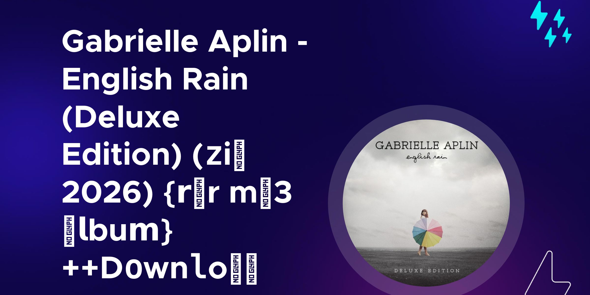 Collaborations | Gabrielle Aplin - English Rain (Deluxe Edition