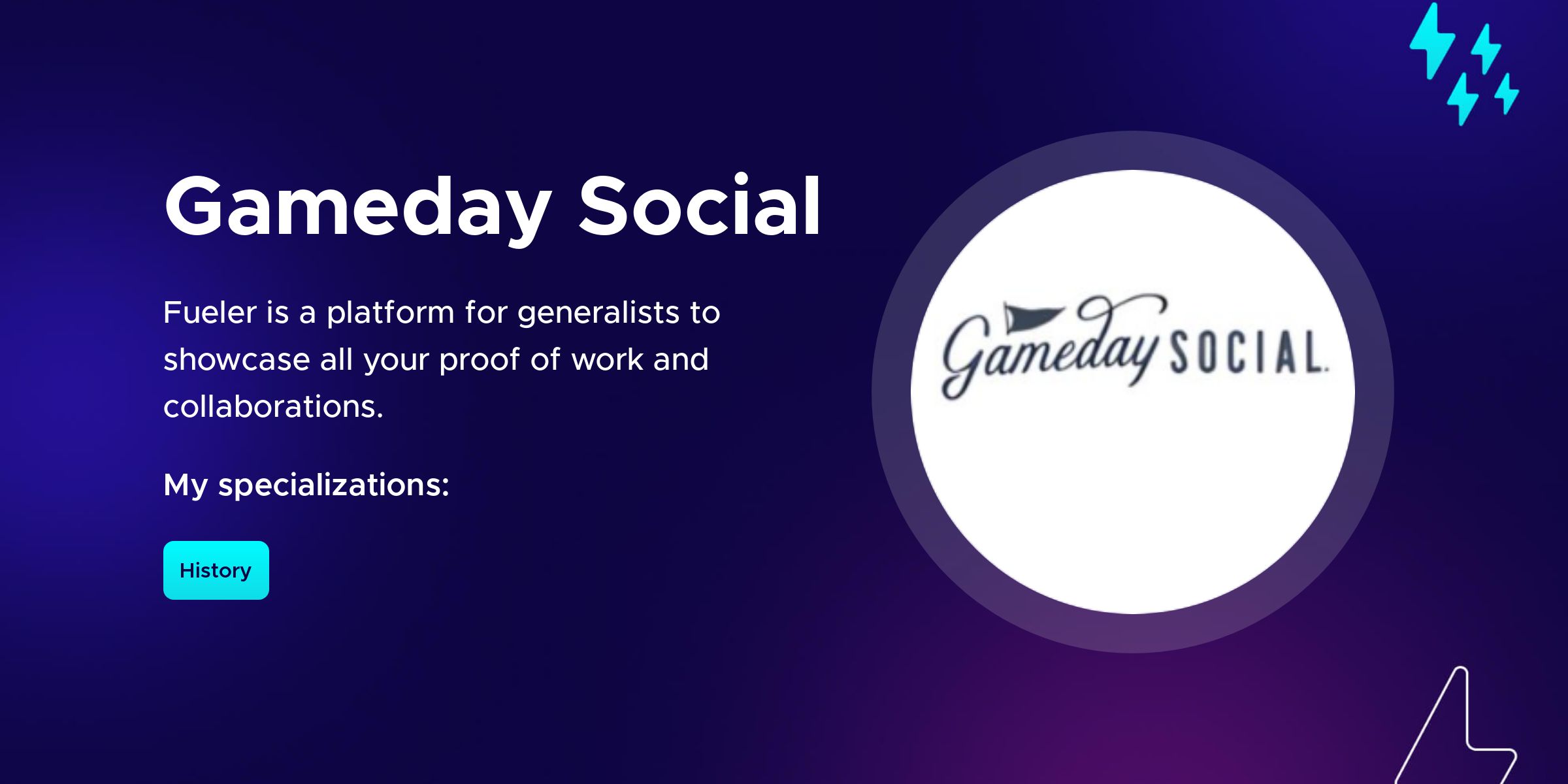 Gameday Social on Fueler.io