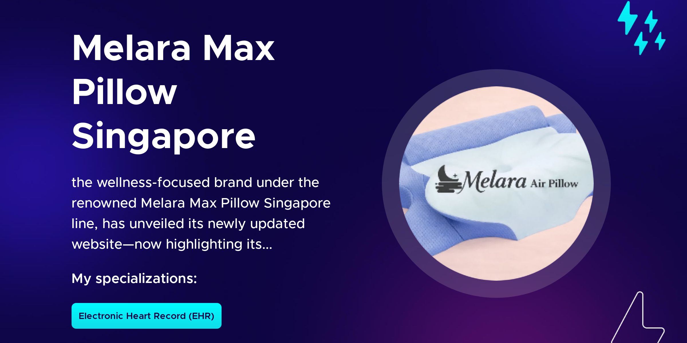 Melara Max Pillow Singapore on Fueler.io