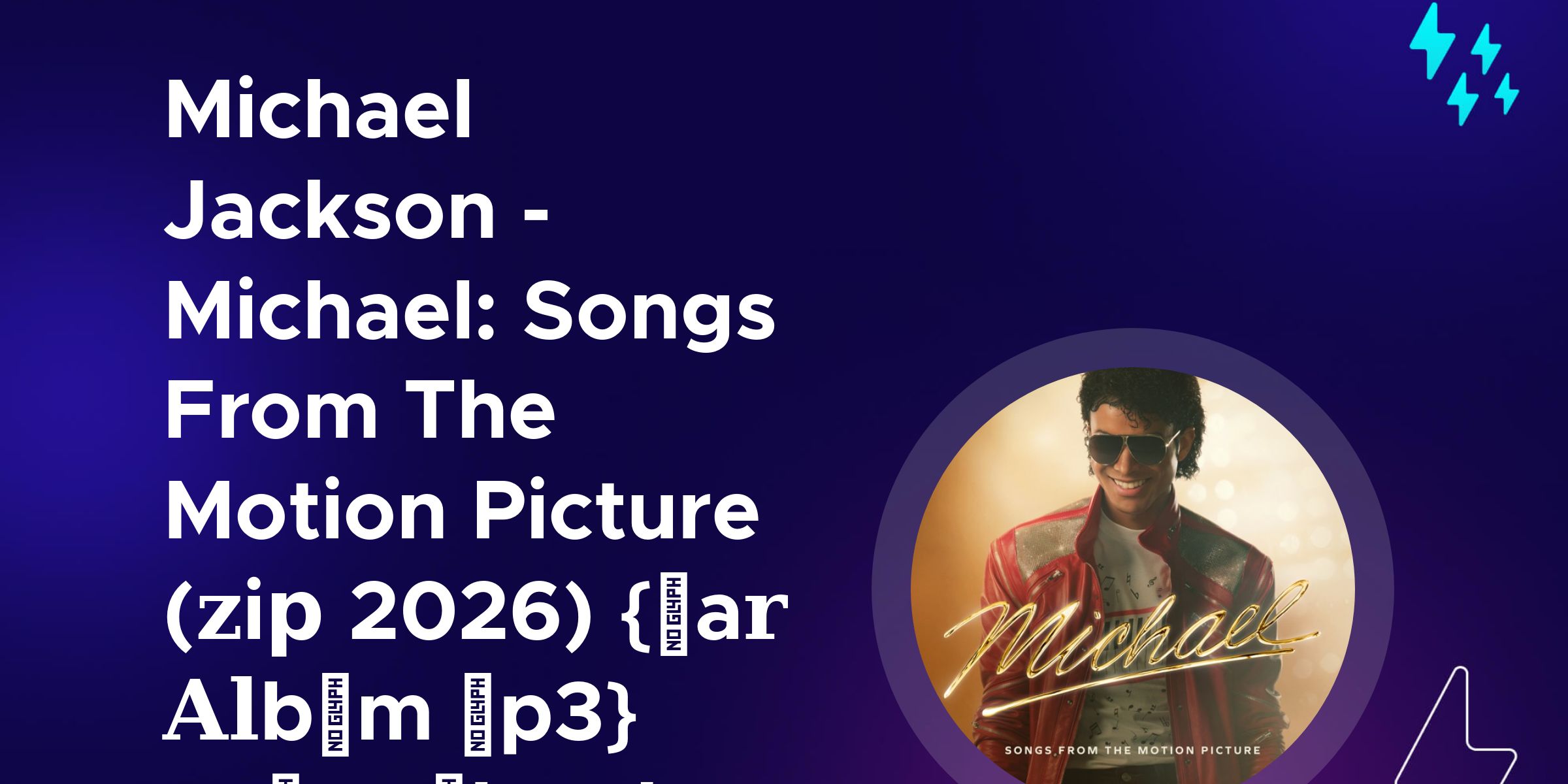 Michael Jackson - Michael: Songs From The Motion Picture (𝐳i𝗽
