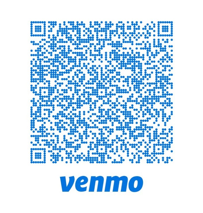 Venmo QR code, @garnish