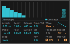 Ableton Advanced course notes - FM: Ableton’s FM synth: Operator Overview