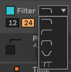 Ableton Advanced course notes - FM: Algorithms, Filter