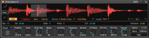 Ableton Advanced course notes - Granular: Filter, Modulators and Capture