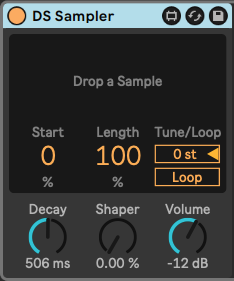 Ableton Advanced course notes - M4L Devices: M4L Drum Synths