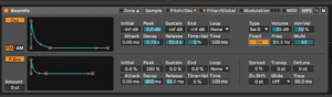 Ableton Advanced course notes - Sampler: Filter, Drive and Shaper