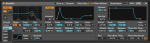 Sampler: Filter, Drive and Shaper