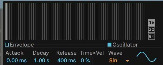 Ableton Advanced course notes - Sub: Waveforms and Harmonics, Sine