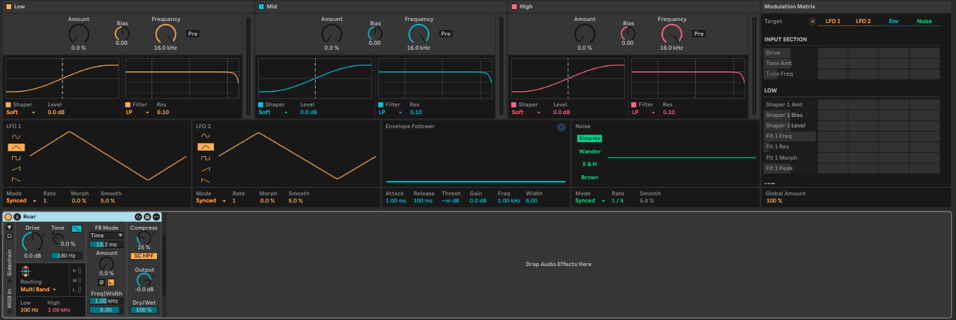 Ableton Live course notes - Audio and MIDI Effects and Racks