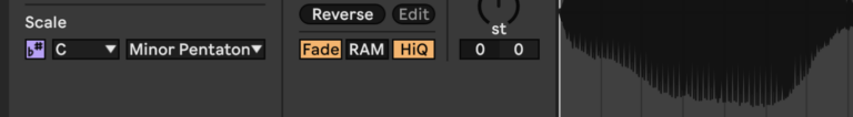 Ableton Live course notes - Auto Shift