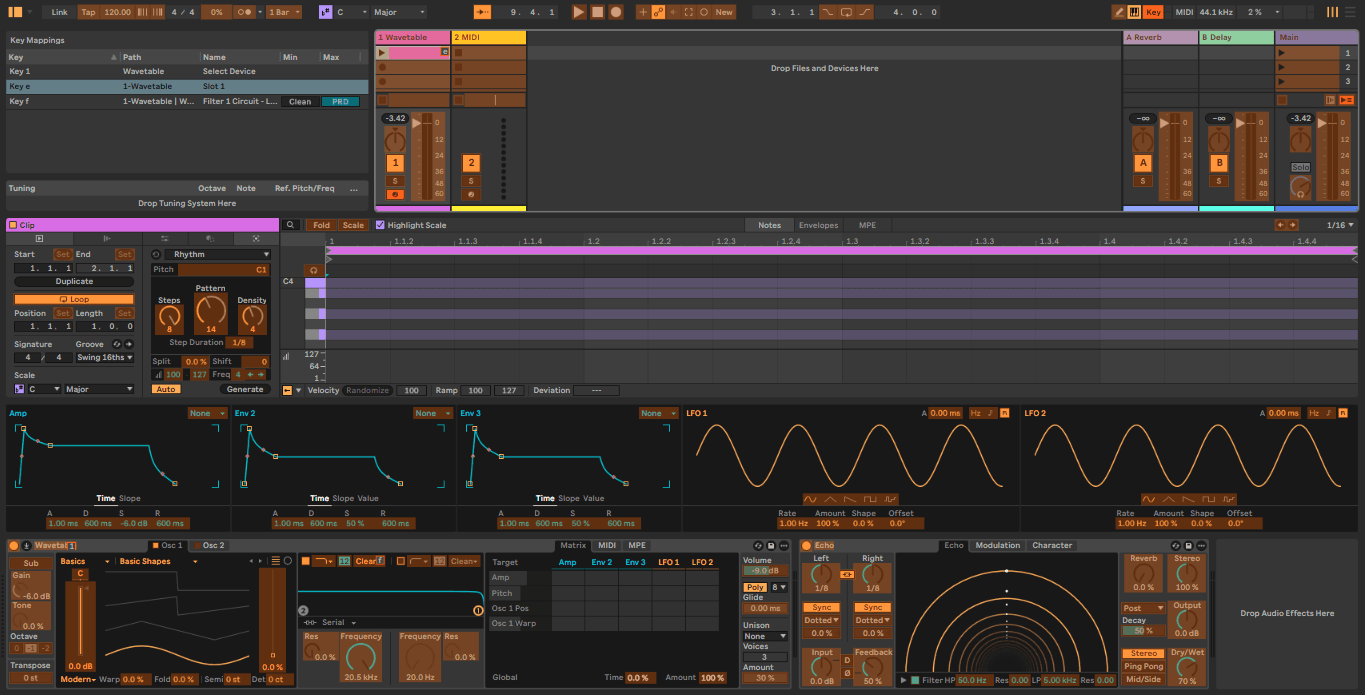 Ableton Live course notes - Mapping for Remote Control