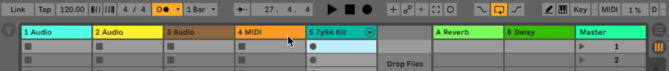 Ableton Live course notes - MIDI Recording of Melodic Instruments