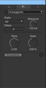 Ableton Live course notes - MIDI Recording of Melodic Instruments