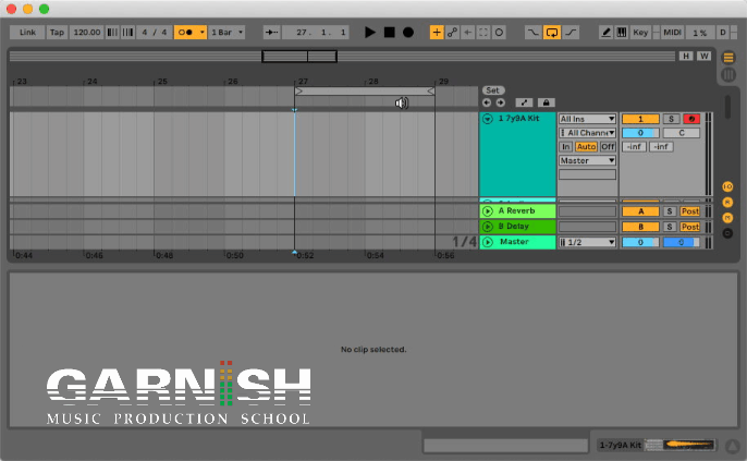 Ableton Live course notes - MIDI Recording of Melodic Instruments