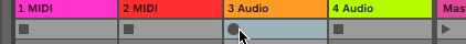 Ableton Live course notes - MIDI Recording of Melodic Instruments
