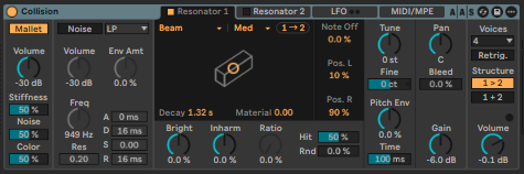 Ableton Live course notes - MIDI Recording of Melodic Instruments