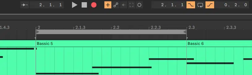 Ableton Live course notes - MIDI Recording of Melodic Instruments