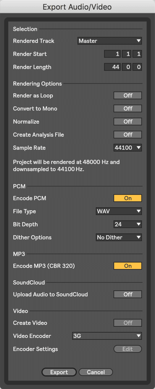 Ableton Live course notes - Mixing Basics, Grouping and Routing