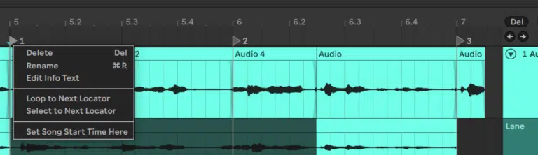 Ableton Live course notes - Recording Audio and Warping Full Tracks