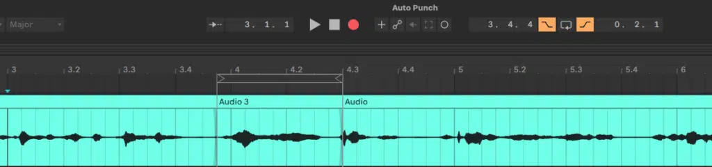 Ableton Live course notes - Recording Audio and Warping Full Tracks