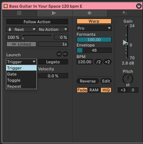 Ableton Live course notes - Session and Arrangement View, Workflow and Warping Basics