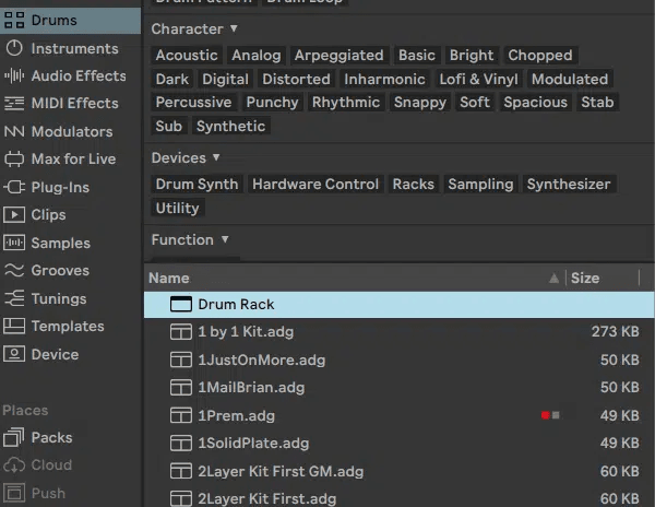Ableton Live course notes - Intro to Simpler and Drum Racks
