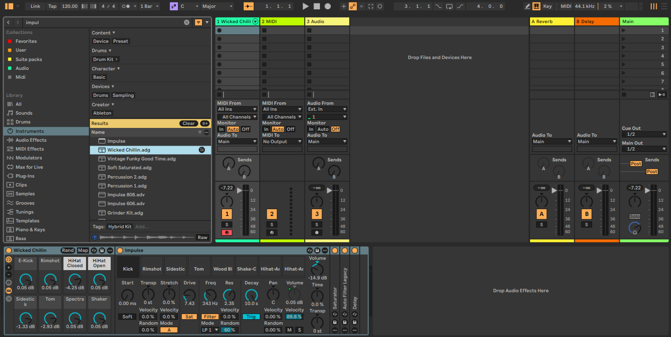 Ableton Live course notes - Warping Loops and Using the Browser