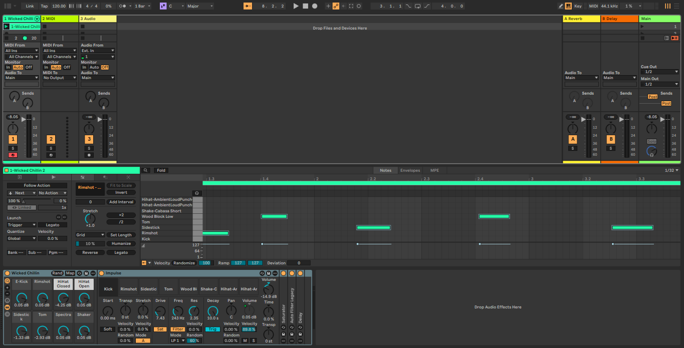 Ableton Live course notes - Warping Loops and Using the Browser