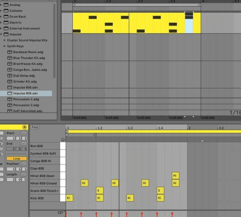 Ableton Live course notes - Warping Loops and Using the Browser