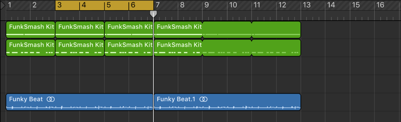 Logic Pro course notes - Arrangement, Global Tracks and Sharing