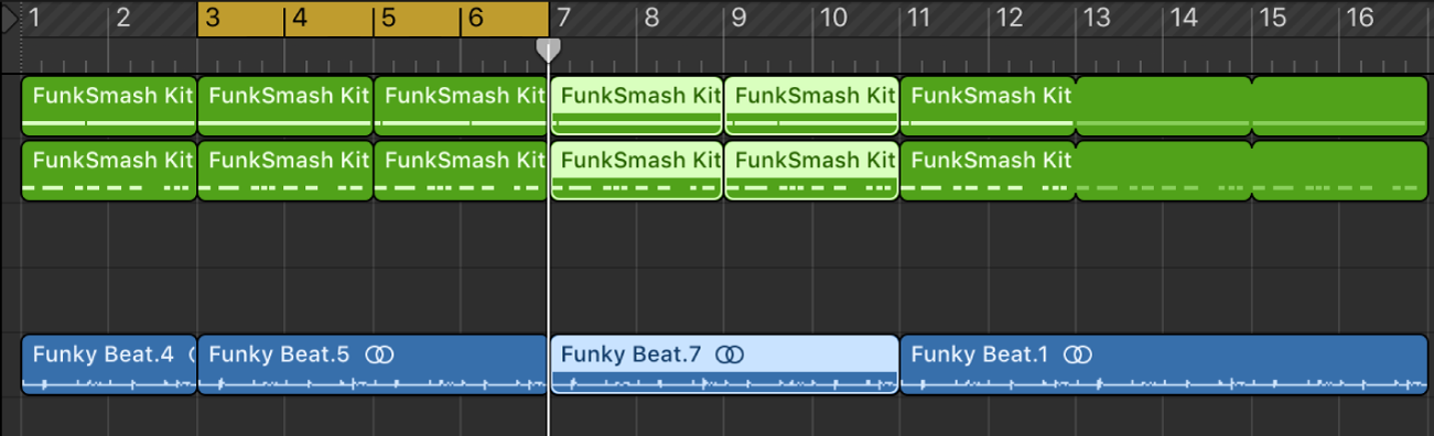Logic Pro course notes - Arrangement, Global Tracks and Sharing