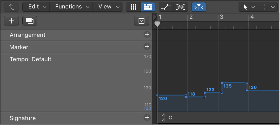 Logic Pro course notes - Arrangement, Global Tracks and Sharing