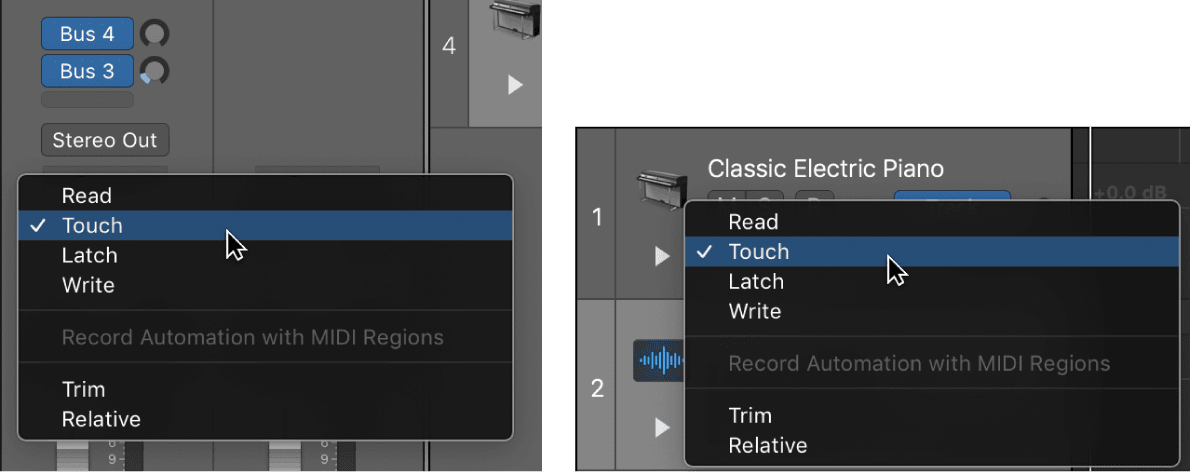 Logic Pro course notes - Automation