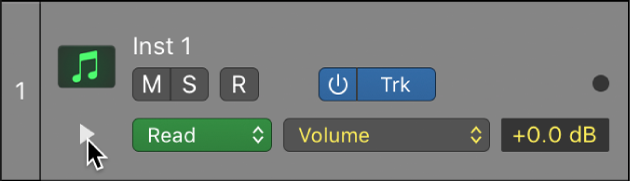 Logic Pro course notes - Automation