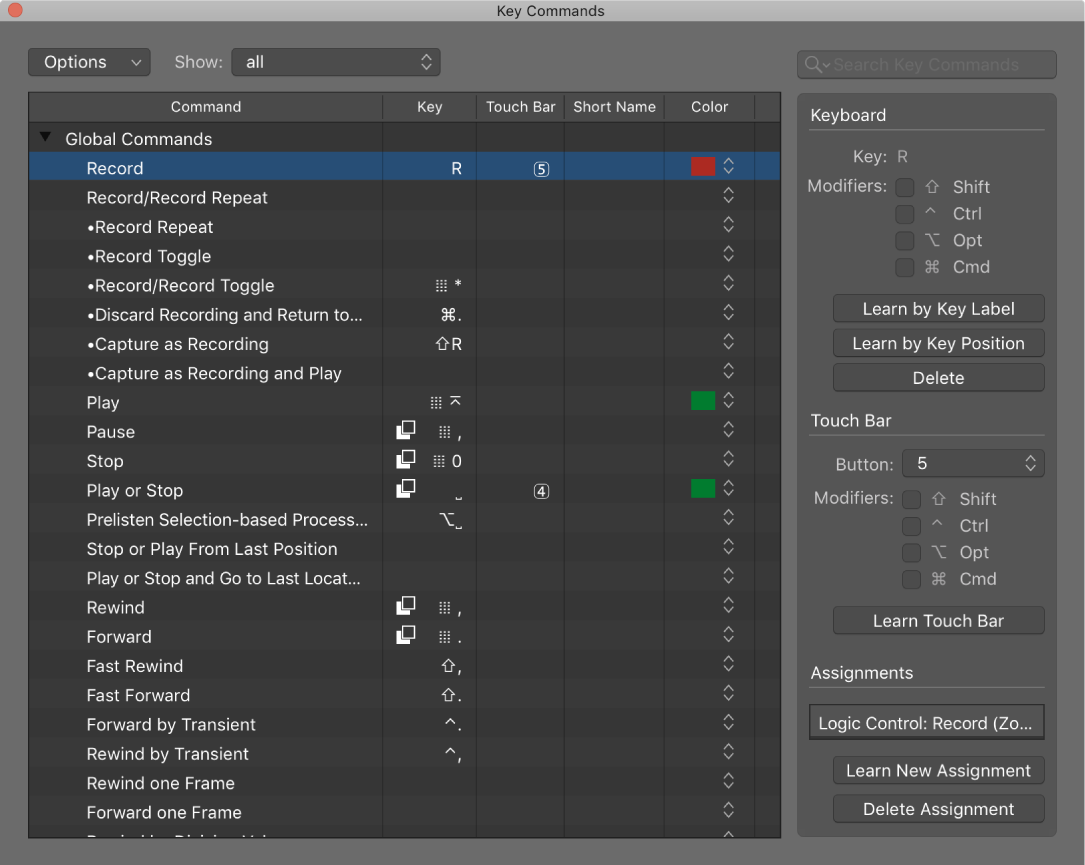 Logic Pro course notes - Automation