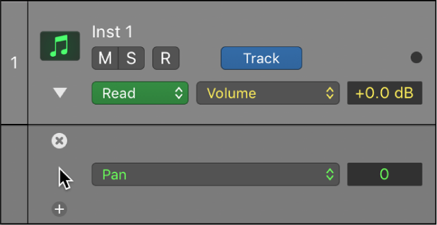 Logic Pro course notes - Automation