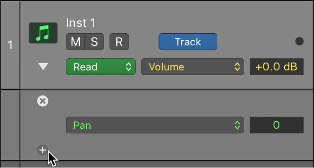Logic Pro course notes - Automation