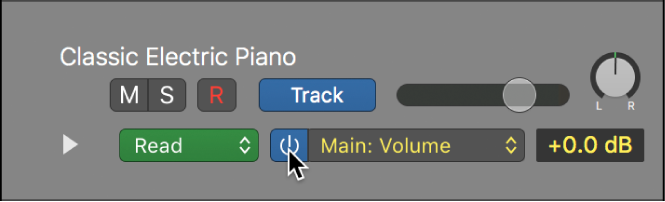 Logic Pro course notes - Automation