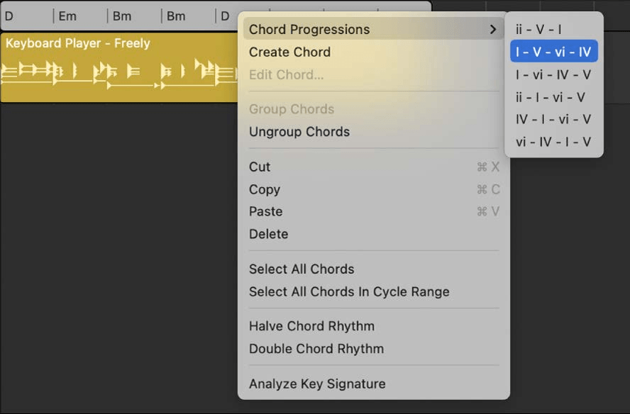 The Chord Track