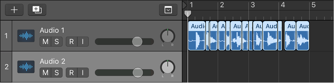 Logic Pro course notes - Comping