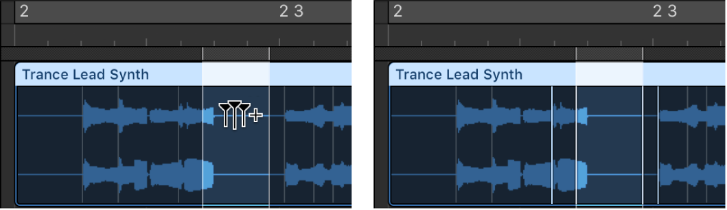 Logic Pro course notes - Flex Time