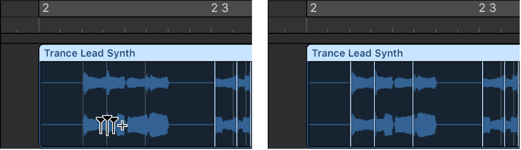 Logic Pro course notes - Flex Time